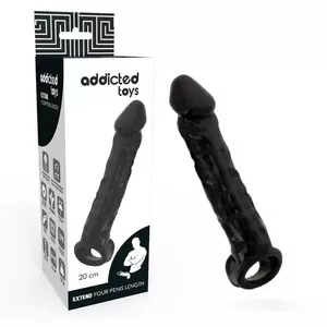 ADDICTED TOYS  DONG EXTENSION BLACK
