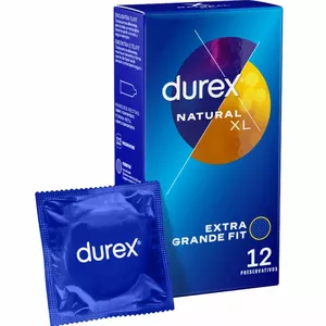 DUREX NATURAL XL 12 UNITS