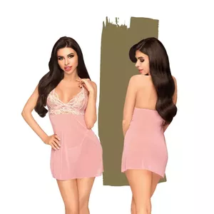 Penthouse Bedtime story Chemise Pink