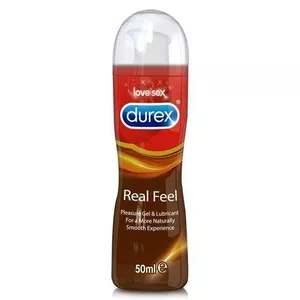 Durex Real Feel Sex toy, Vaginal Silicone-based lubricant 50 ml