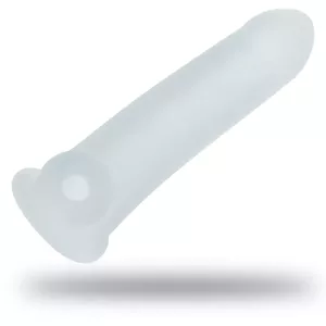 OHMAMA SILICONE PENIS AND TESTIBLES SLEEVE - SMALL