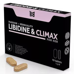 BLACKBULL BY SPARTAN - LIBIDINE & CLIMAX PASSION + SENSUALITY FOR HER 10 TABLETS