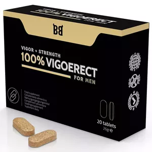 BLACKBULL BY SPARTAN - 100% VIGOERECT VIGOR + STRENGTH FOR MEN 20 TABLETS